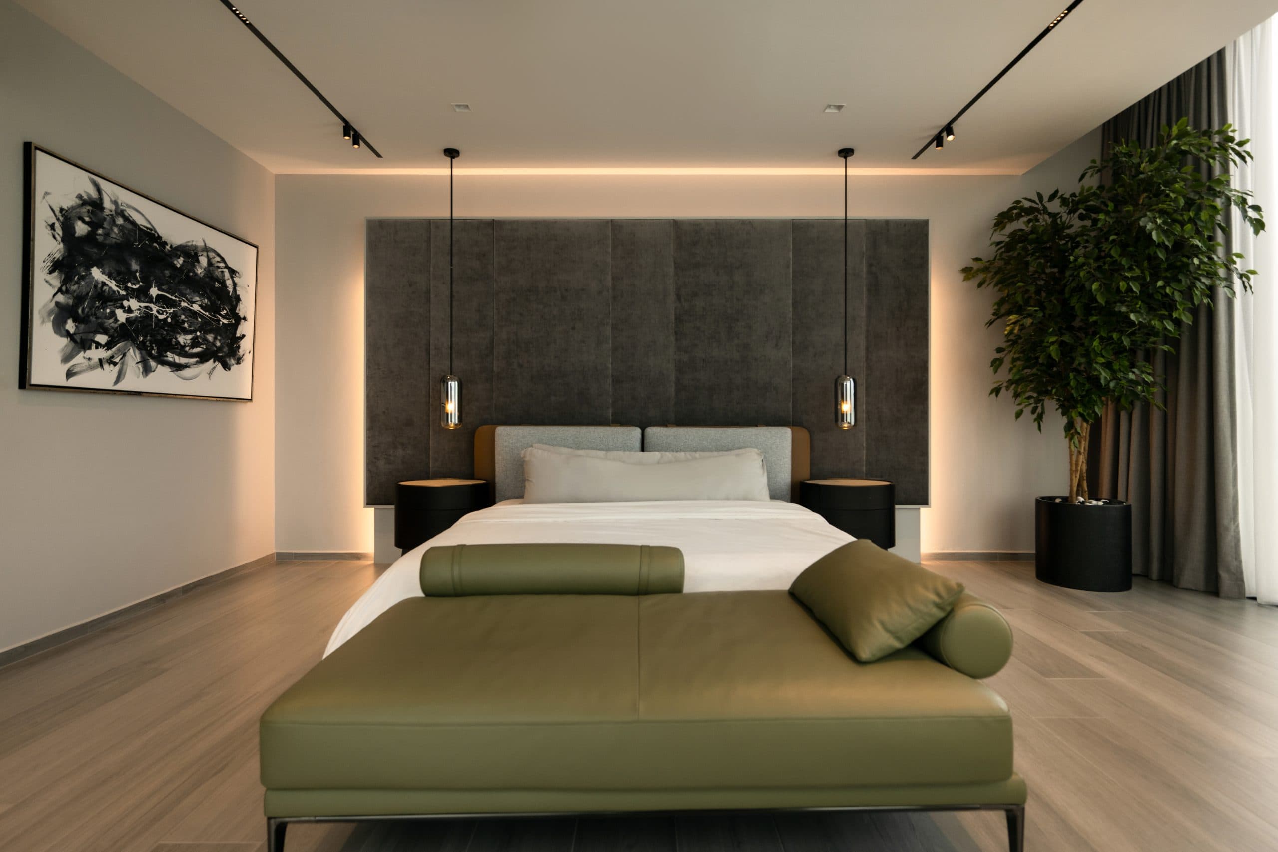 The Geometria, 主人套房与浴室，图 1