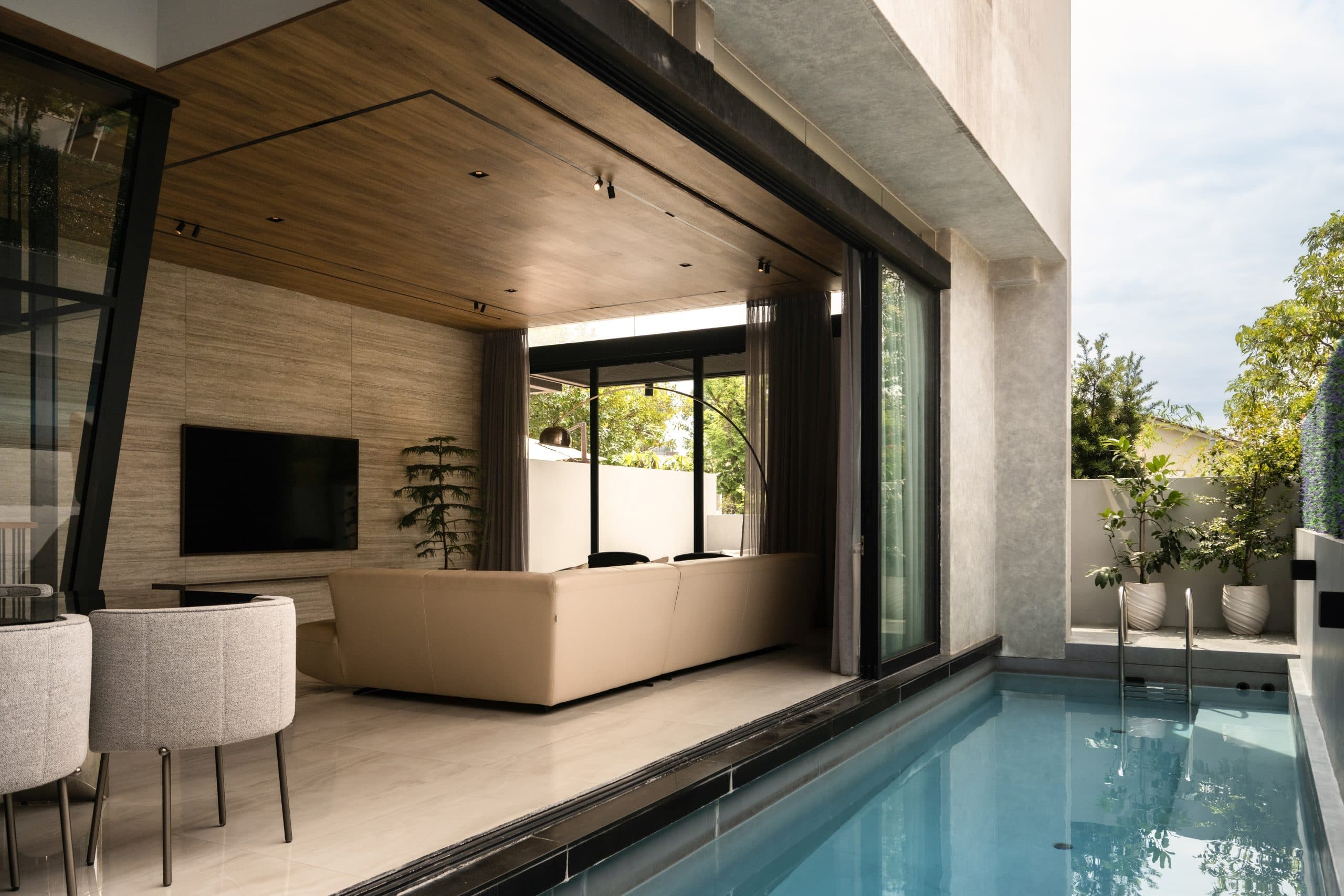 The Geometria, 客厅，图 4